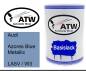 Preview: Audi, Azores Blue Metallic, LA5V / W3: 500ml Lackdose, von ATW Autoteile West.